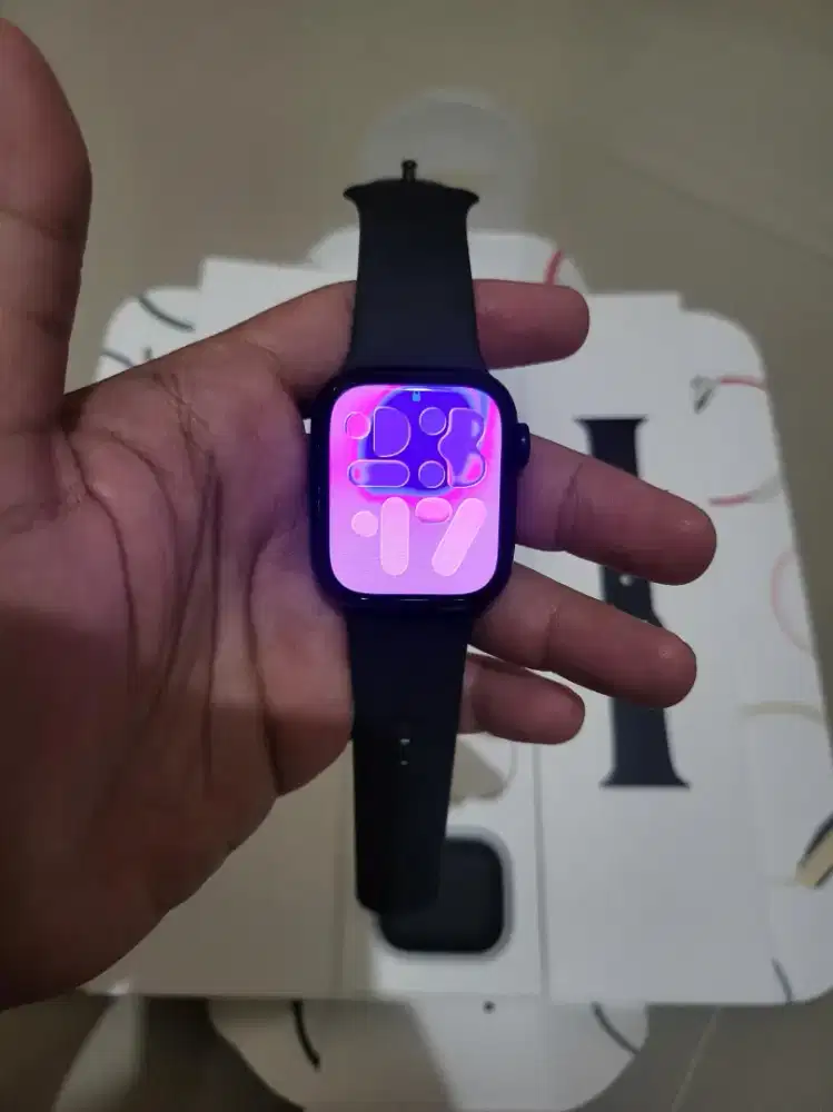 Apple Watch Series 8 41mm ex inter singapore fullset mulus bh88%