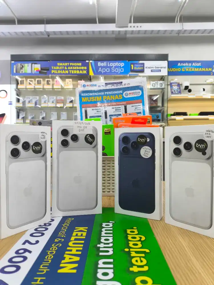 Cash dan cicilan iPhone 17promax 256gb