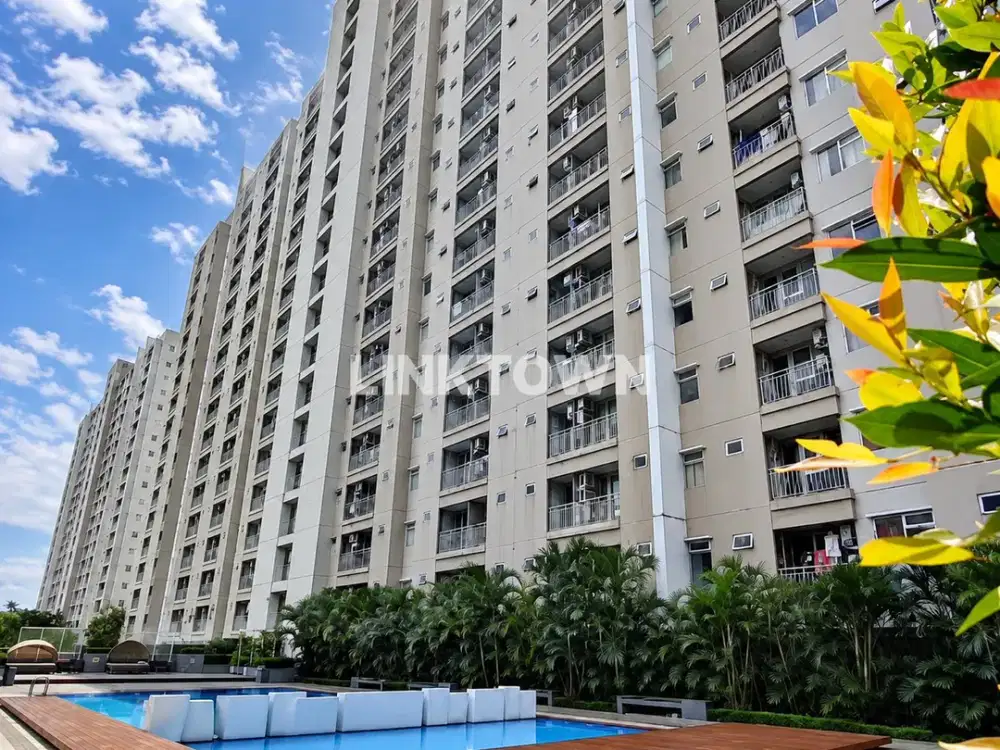 JUAL CEPAT APARTEMEN BINTARO PARK VIEW 1BR FULL FURNISH