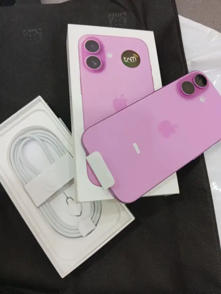 BNIB IPHONE 16 128GB PINK NEWW