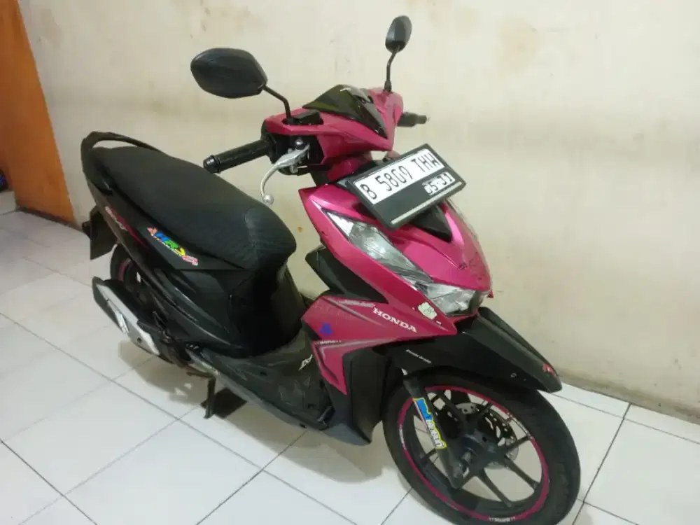 Honda beat sporty thn 2021 pajak on plat B dki timur