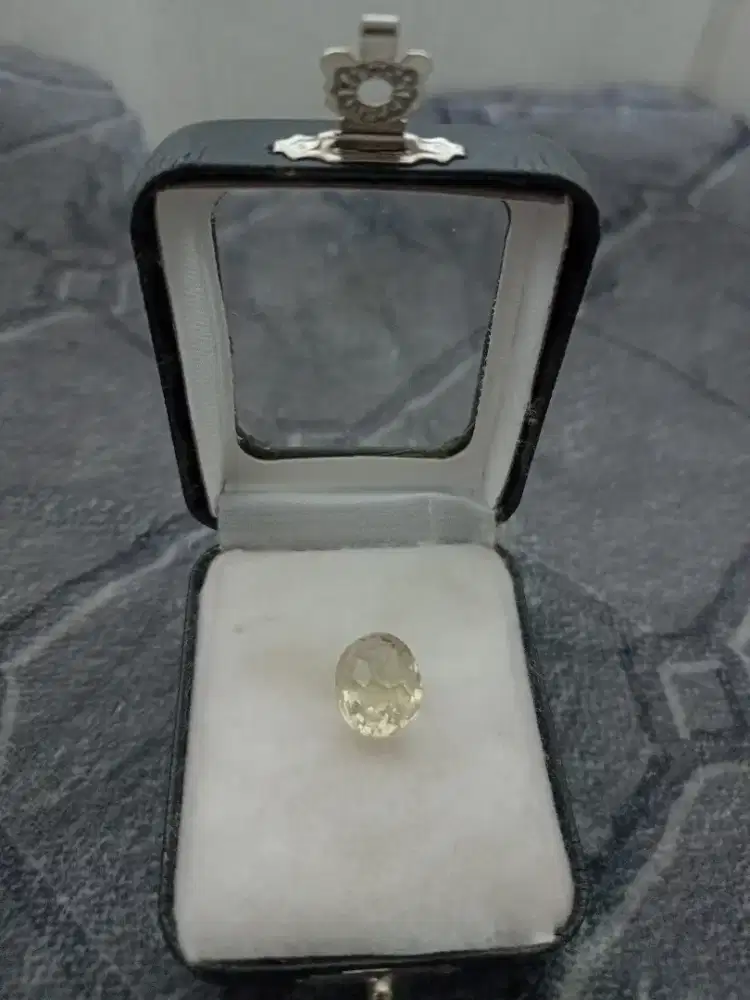 Batu Akik Kecubung Air Kalimantan Cutting Diamond