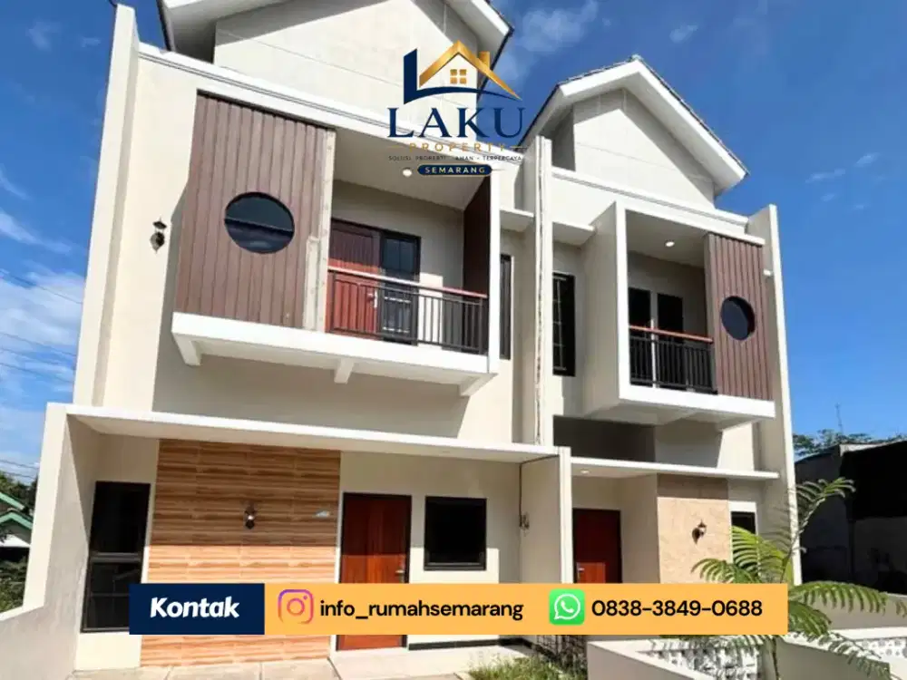 LAST UNIT! Rumah 2 Lantai View Pegunungan di Banyumanik, Promo Harga Spesial!