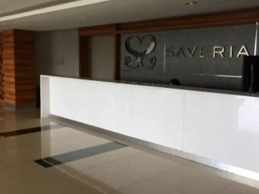 DIJUAL ATAU DISEWA SEGERA @APARTEMEN SAVERIA BSD 01 BEDROOM FURNISHED MID FLOOR