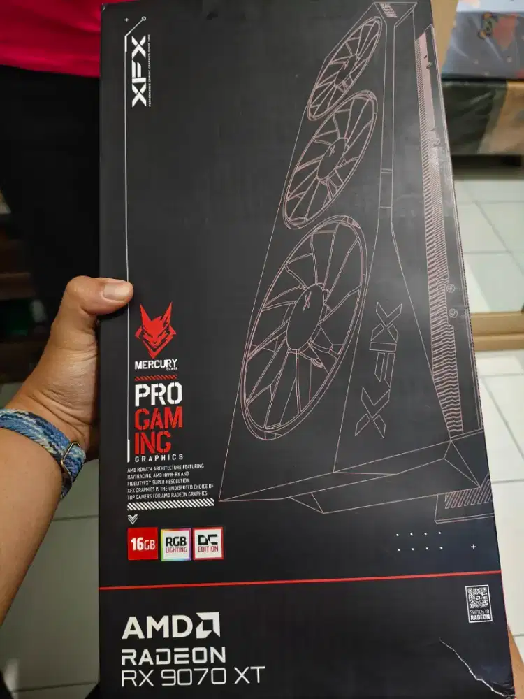 Vga Amd Radeon Rx 9070 Xt 16gb Gddr6 Xfx Rgb