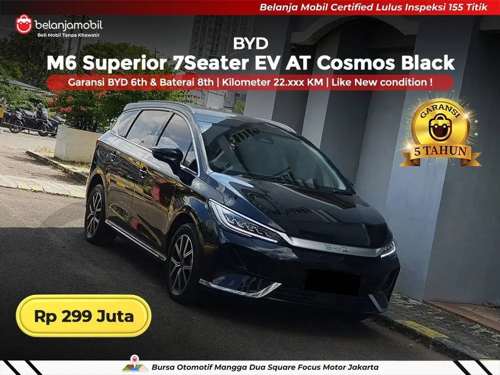 [ BERGARANSI ] BYD M6 M 6 Superior 7 Seater EV 2024 2025