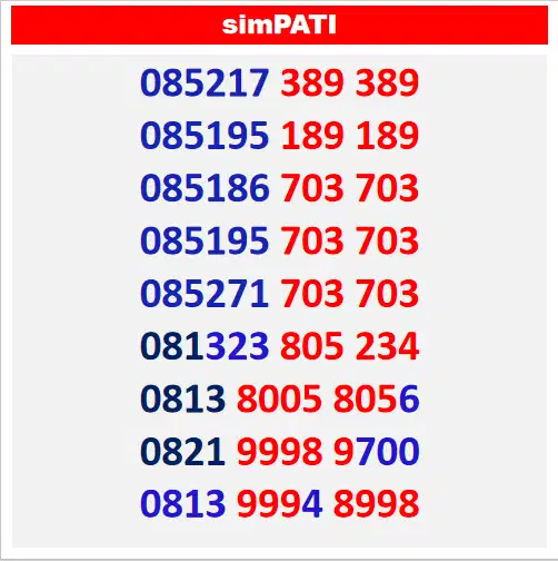 nomor cantik telkomsel