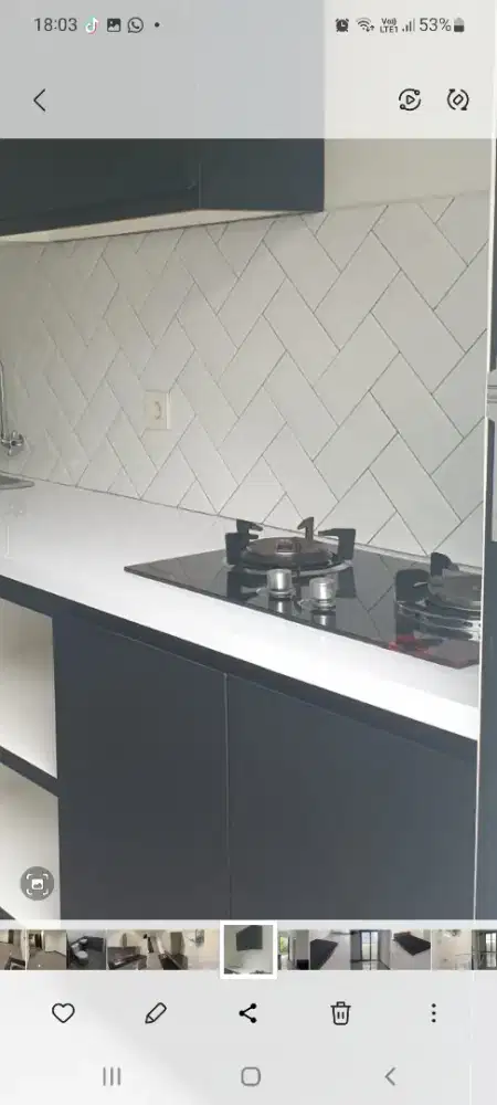 Disewakan perbulan..paviliun berkonsep apartment studio..pusat kota