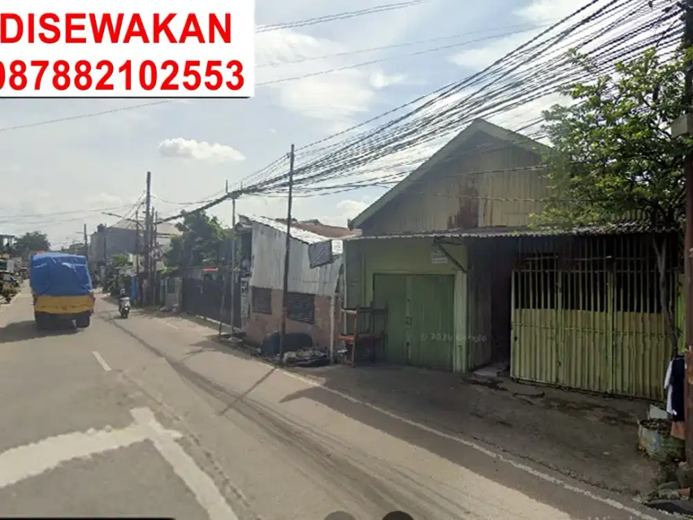 Disewakan Gudang dekat Green Lake City Siap Pakai Jalan Utama Raya Cipondoh Tangerang