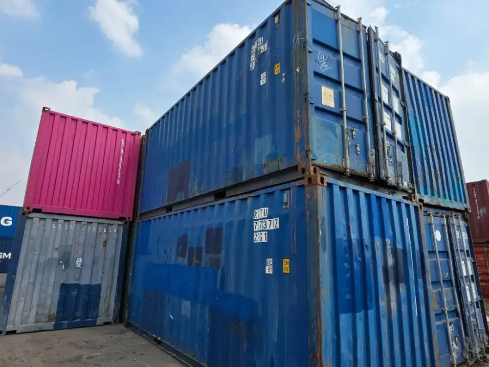 Container Bekas 20 Feet Dry Cargo Layak Pakai untuk kebutuhan logistik