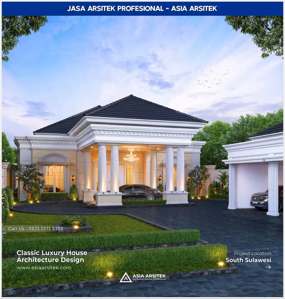 Jasa Gambar Kerja & RAB Rumah Sentul City - Arsitek Profesional