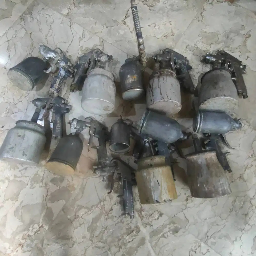 Jual Borongan Spray Gun Bekas – 12–13 Pcs, Harga Murah