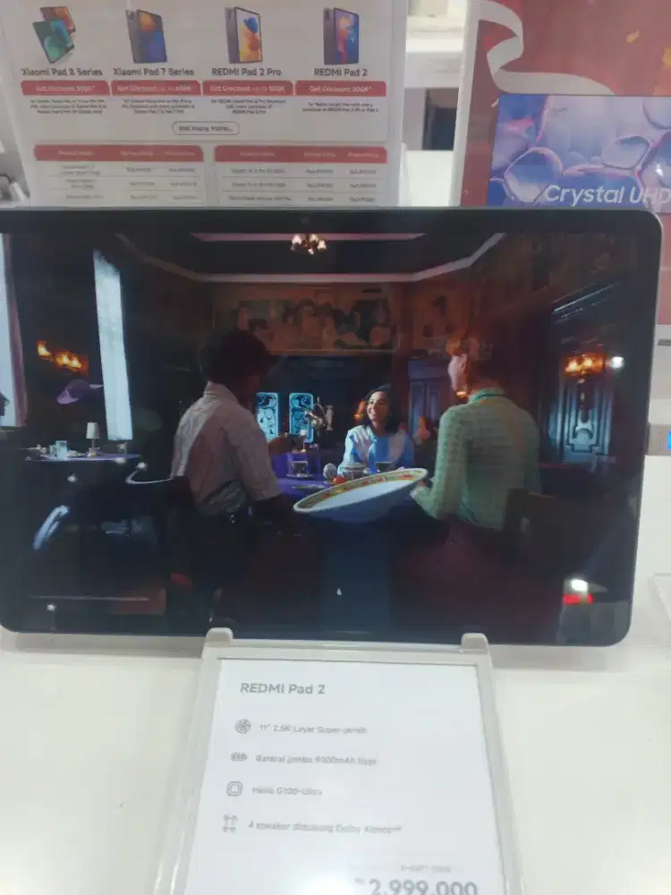 Redmi Pad 2 promo cicilan dengan Home Credit cukup KTP dan handphone p