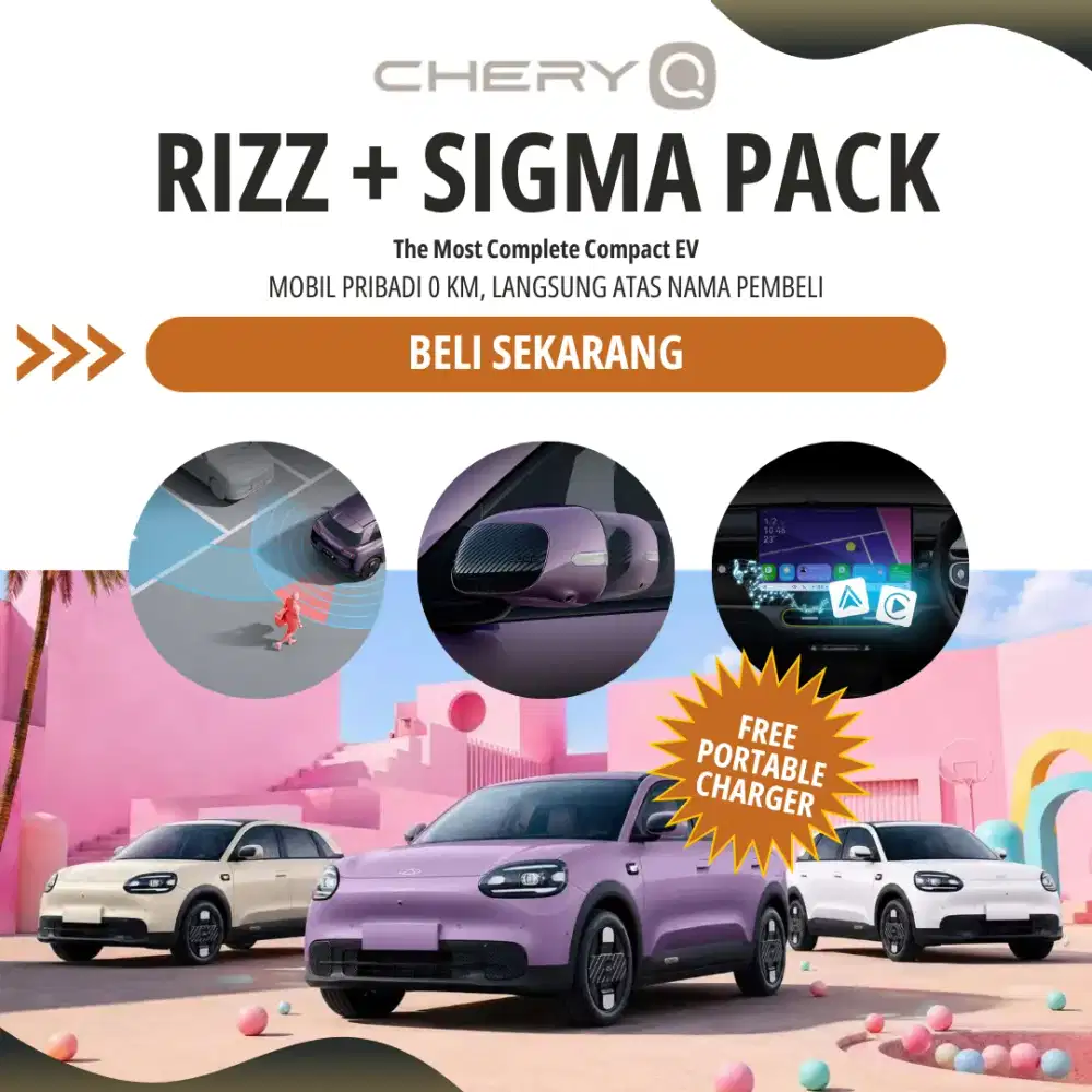 CHERY Q TYPE RIZZ + SIGMA PACKAGE
