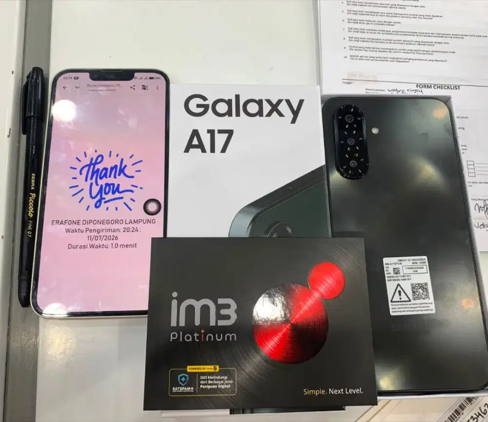PROMO SPESIAL HARGA DARI SAMSUNG GALAXY A17 5G 8/256 + charger adapter