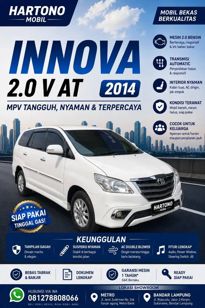 Innova 2.0 V AT 2014