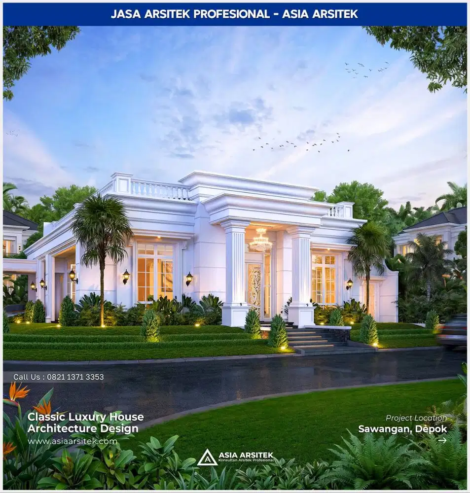 Arsitek Profesional Jasa Desain & Bangun Rumah Munjuljaya