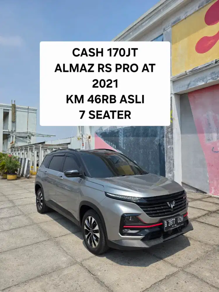 Km 46rb Asli Wuling Almaz RS PRO 2021