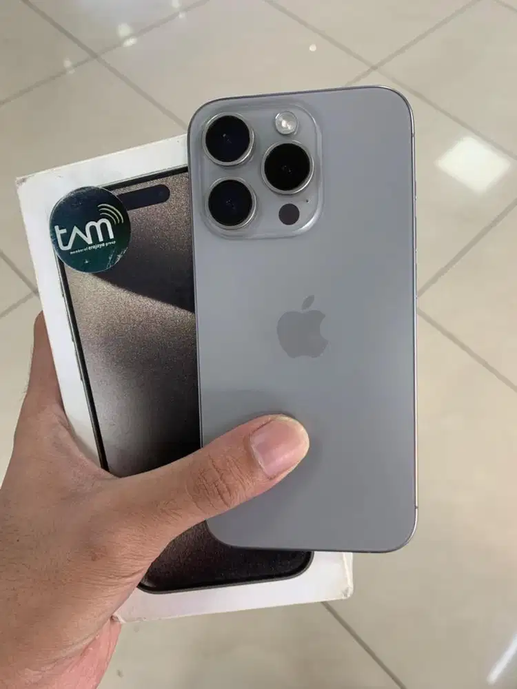 Iphone 15 Pro 128gb resmi iBox PA/A