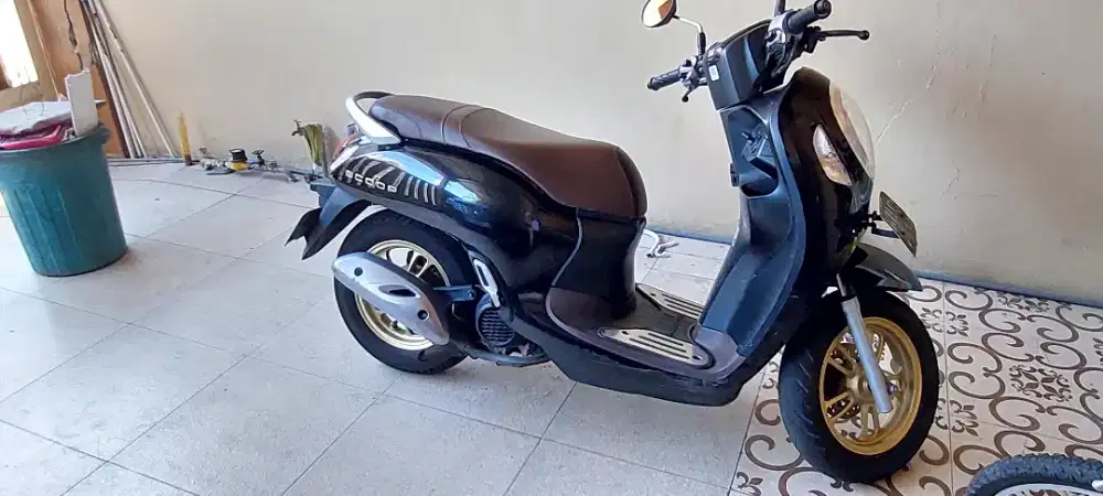 Jual Scoopy Hitam Th 2021 BU Cepat