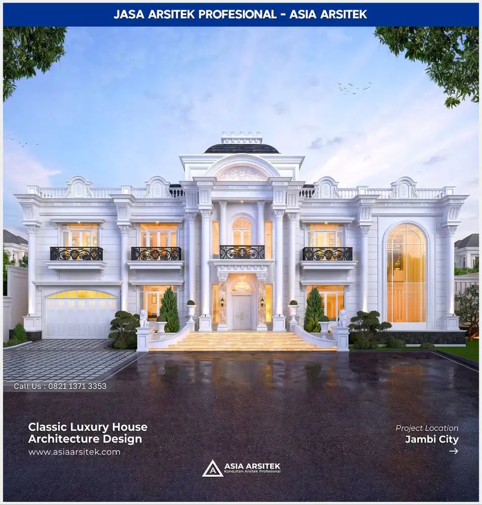Jasa Arsitek Rumah Tinggal Lahat - Desain Modern