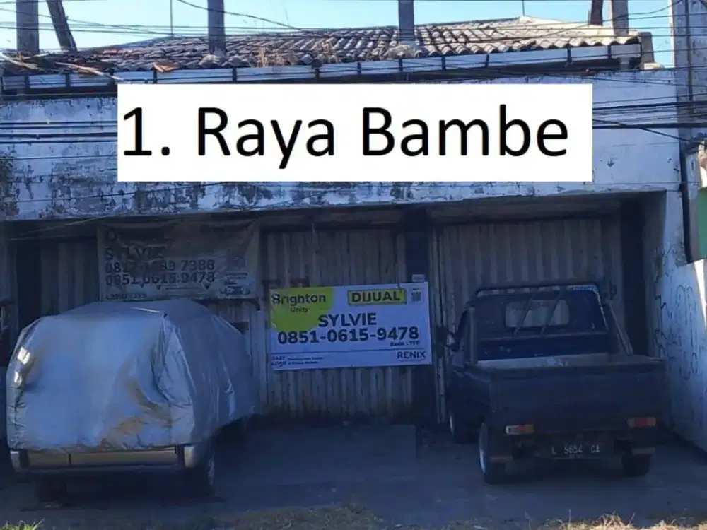 DIJUAL RUKO RAYA BAMBE 2 LANTAI