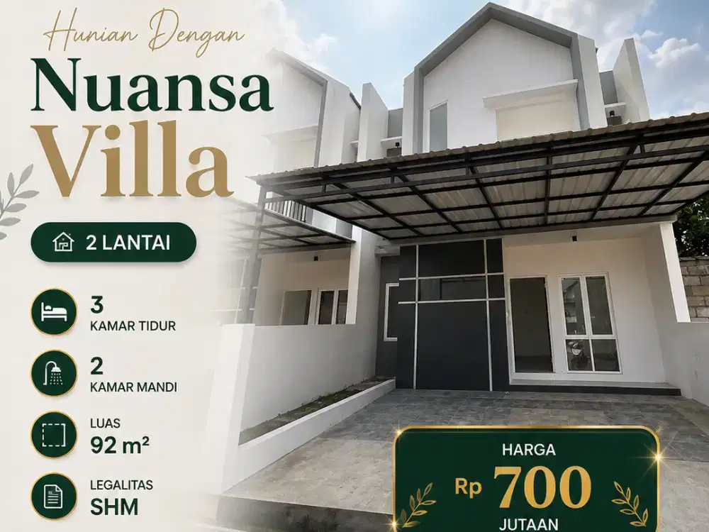 Jual Rumah 92 m² Dekat Malang Skyland & Alun-Alun Batu | SHM