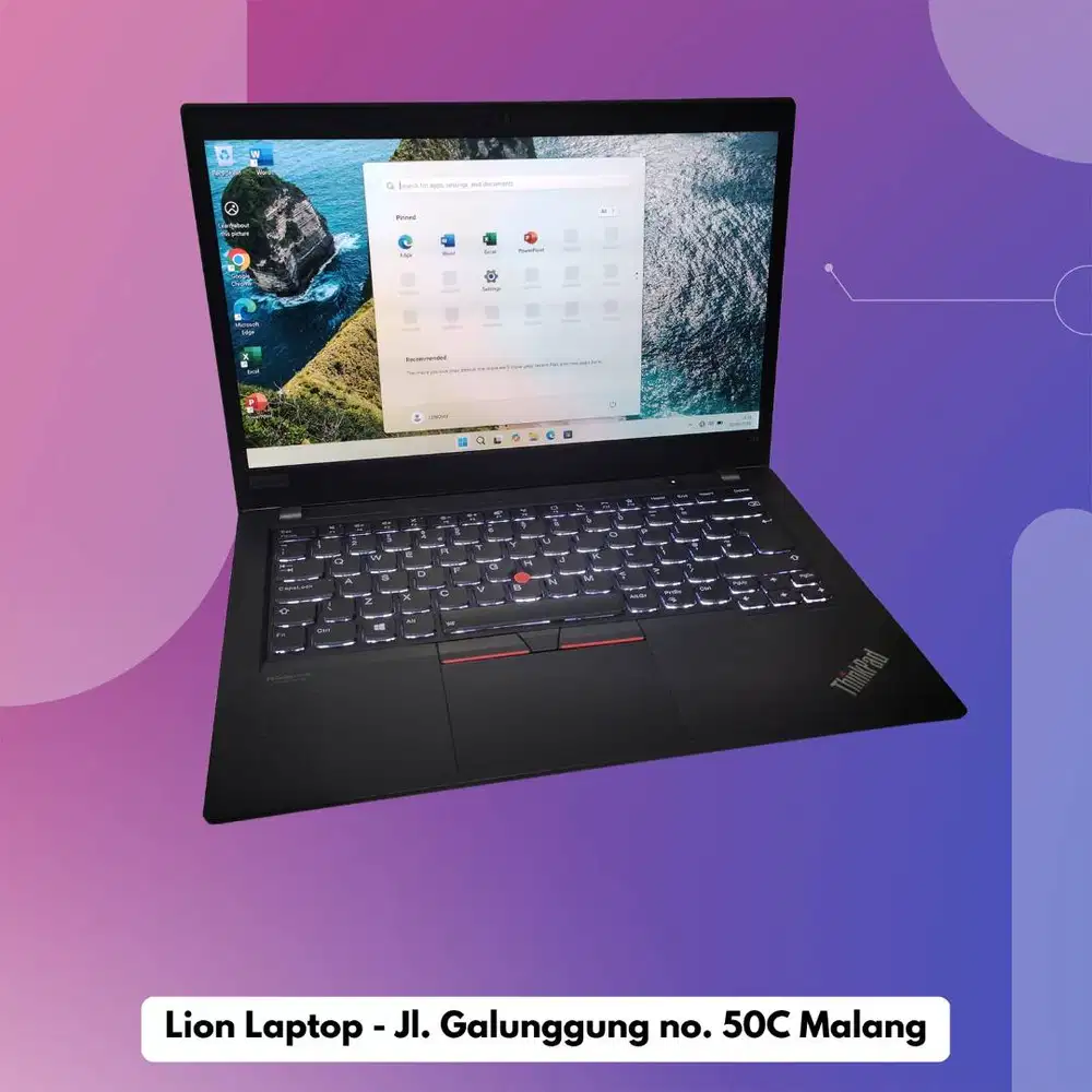 RAM 16GB i5 Gen 11 SSD 256GB Lenovo Thinkpad T14 gen 2i [12|08]