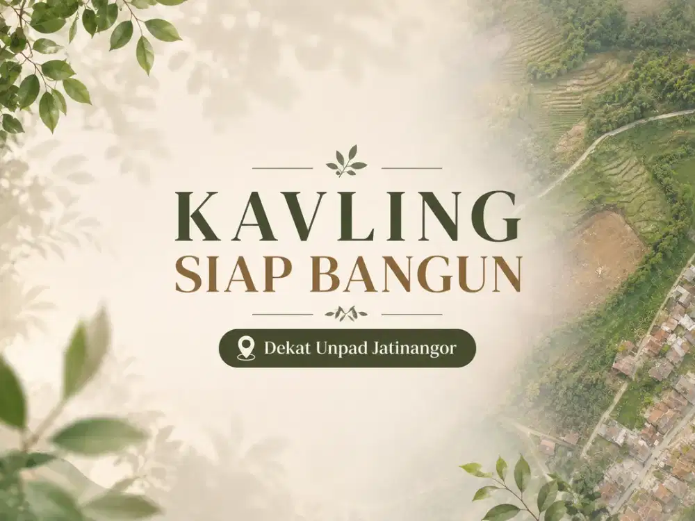 Tanah Kavling Dekat Kampus Unpad & Tol - Akses Mudah
