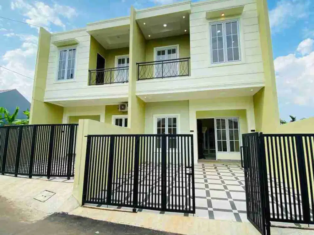 Turun Harga, Di Jual Rumah 2 Lantai Di Kalimulya Depok