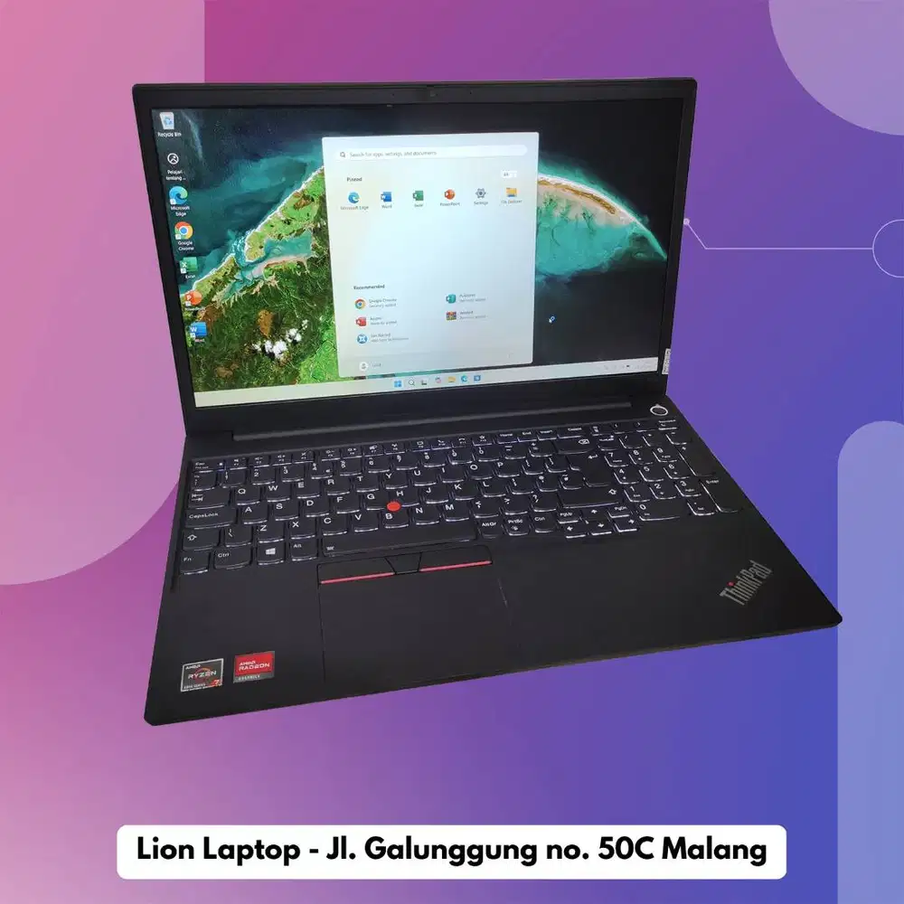 Gaming/Editing AMD Ryzen 5 RAM 8GB Lenovo Thinkpad E15 [12|08]