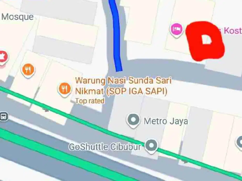 Dijual Tanah SHM, Luas Tanah 980 m² Jatisampurna Bekasi