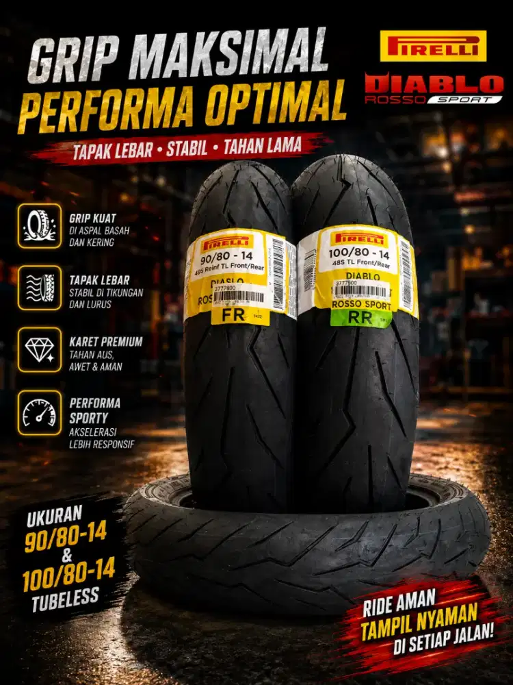 REDDY BAN PIRELLI ALL UKURAN