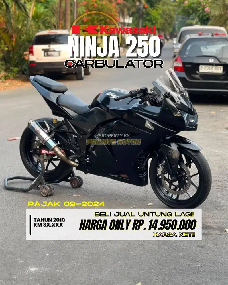 KAWASAKI NINJA 250 CARBULATOR 2010