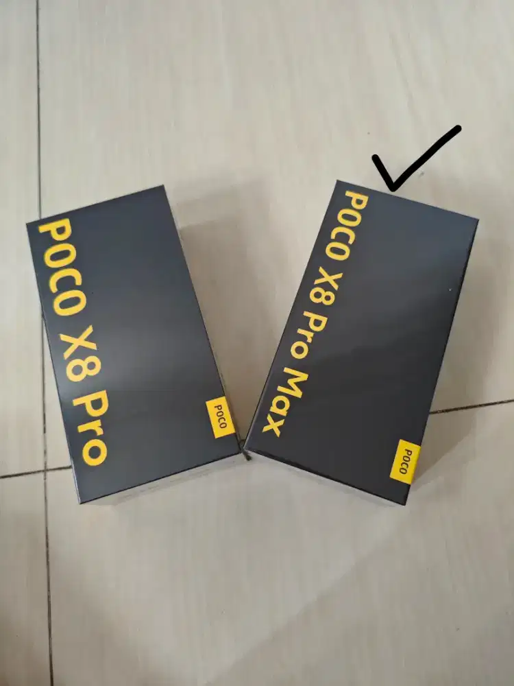 Poco X8 Pro max 12/512 BNIB BLACK SEGEL