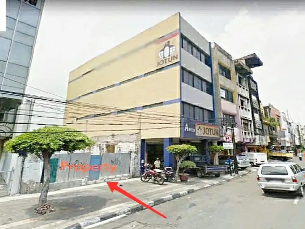 FANO- Tanah Komersil Gajah Mada Krukut Taman Sari Jalan Besar Jakbar
