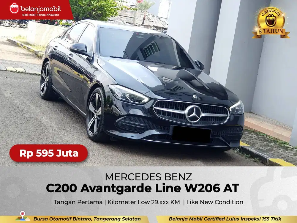 [LOW KM 29RB] Mercedes Benz Mercy C 200 C200 Avantgarde W206 2022/2023