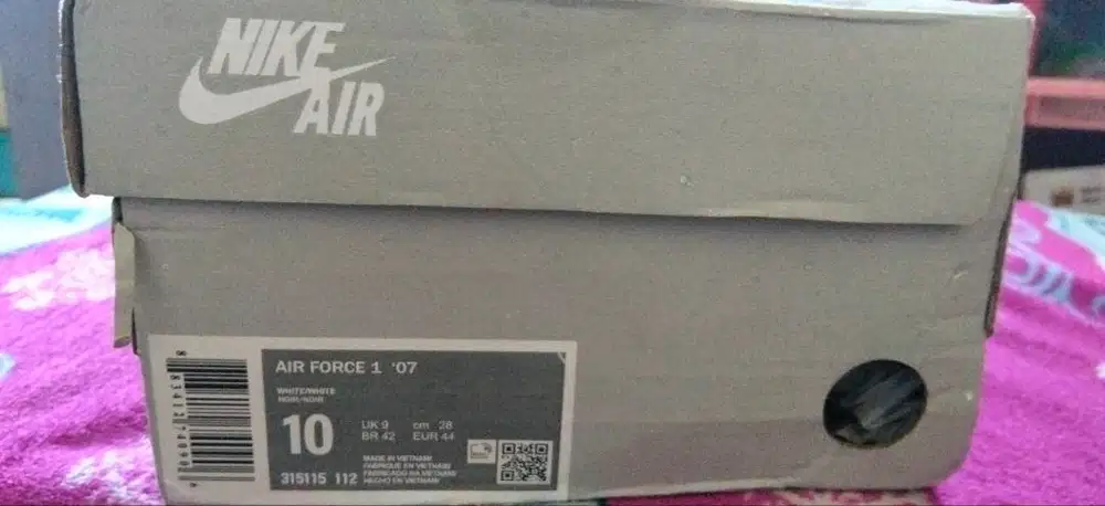 Sepatu nike bape made indonesia