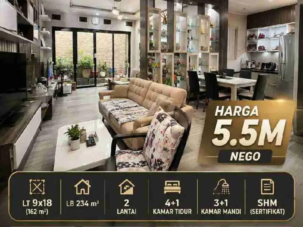 Green Lake City uk 9x18 Full Bangunan Full Furnished
