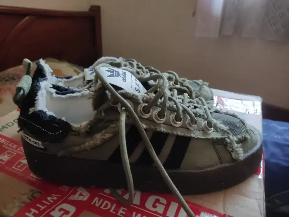Adidas campus 80s SFTM focus olive core black no 38