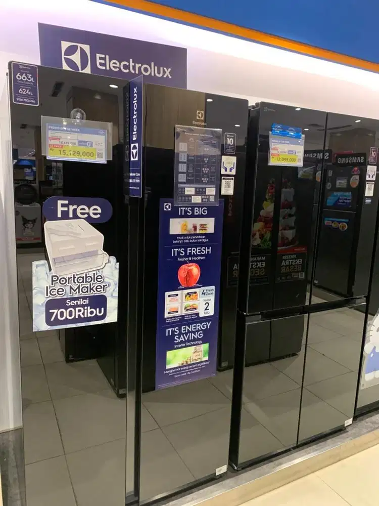CICILAN ELECTROLUX FREE PORTABEL ICE MAKER