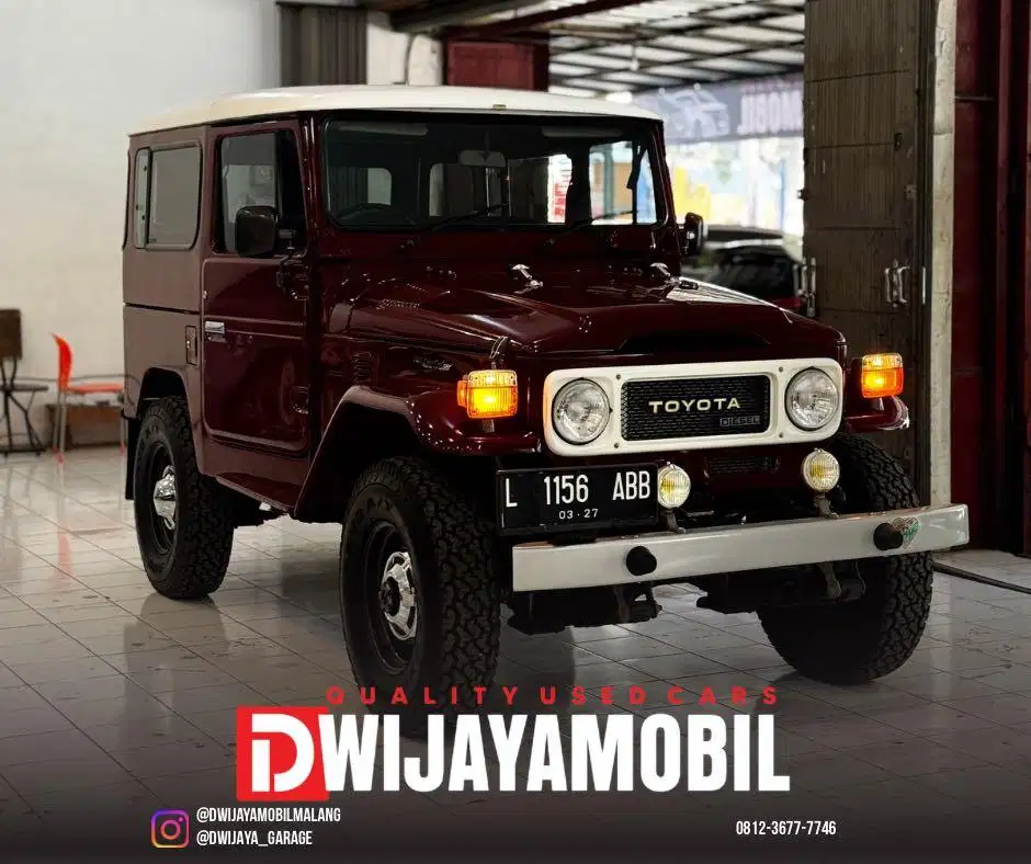 Toyota LandCruiser BJ40 Hardtop 4x4 MT 1984