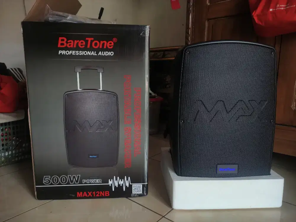 Speaker Portable BareTone MAX12NB