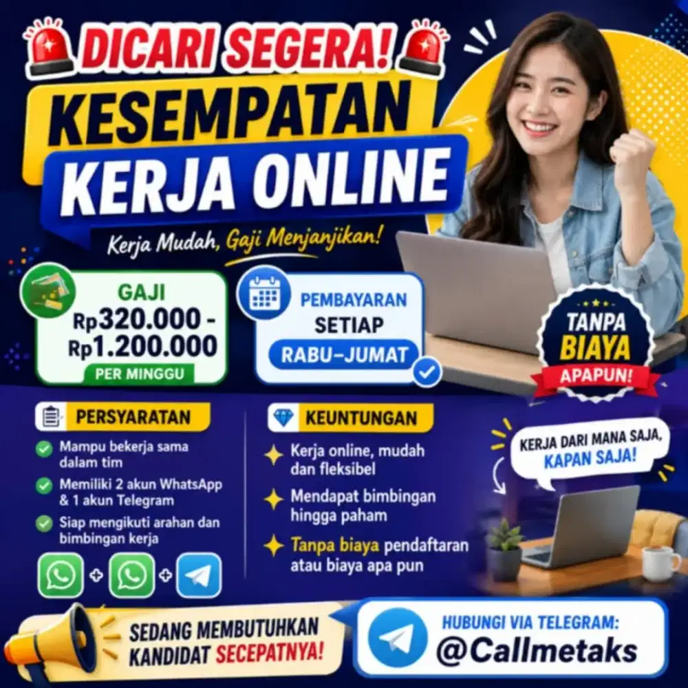 wfh frelancer gaji rabu dan jumat