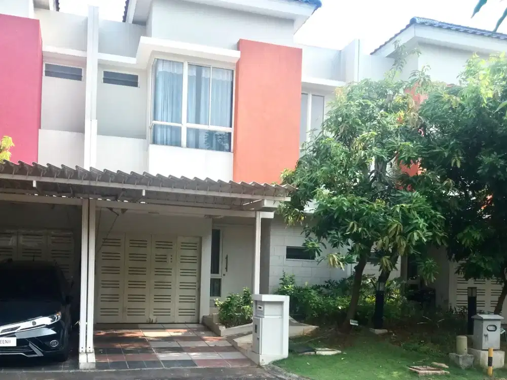 Disewakan Rumah Volta Gading Serpong Scientia semi furnish Murah