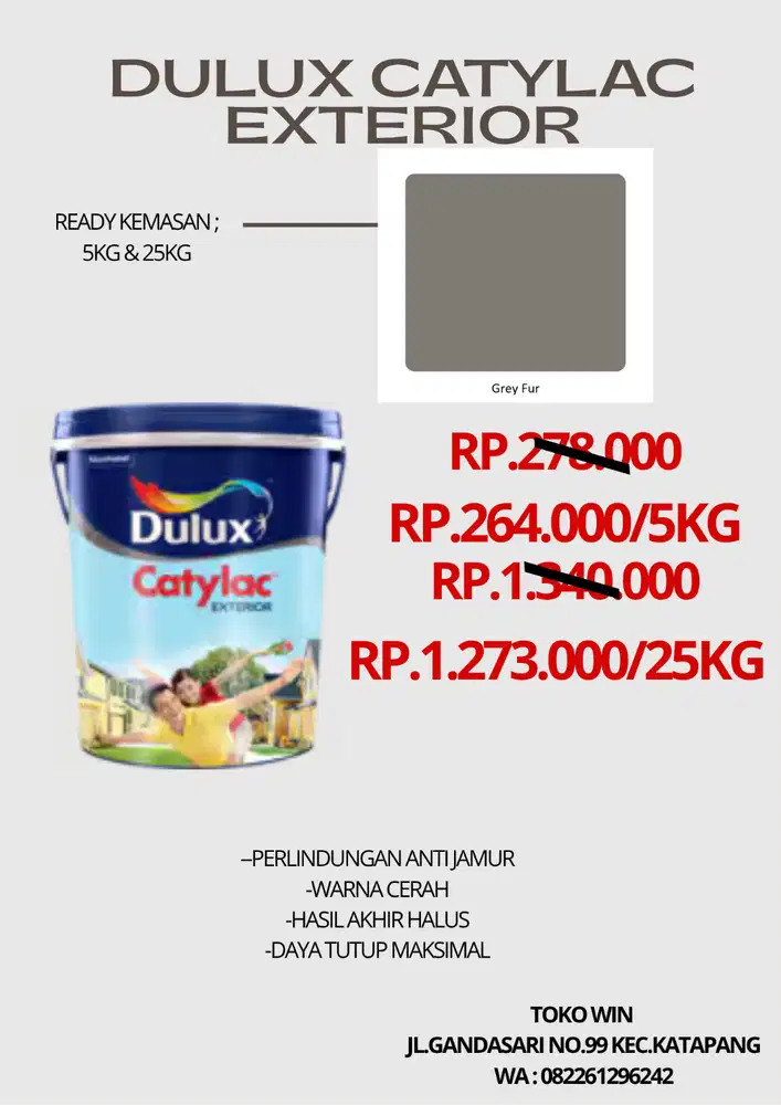 Dulux Catylac Exterior