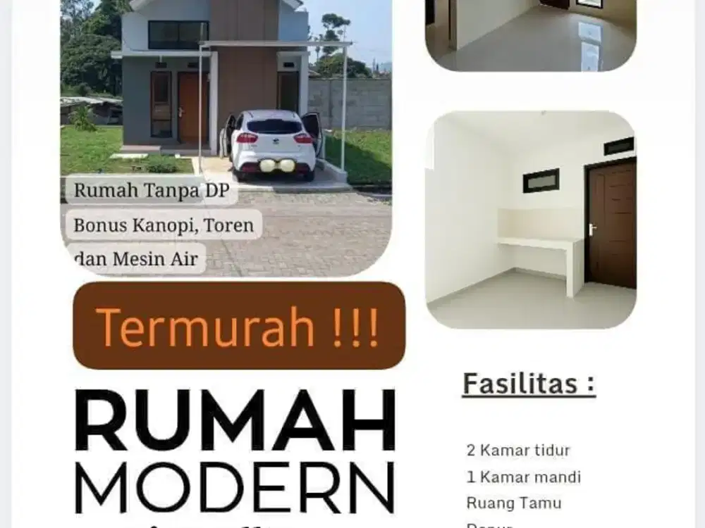 Rumah Idaman Bandung Timur Dekat Tol – Tanpa DP & Booking Rp1 Juta