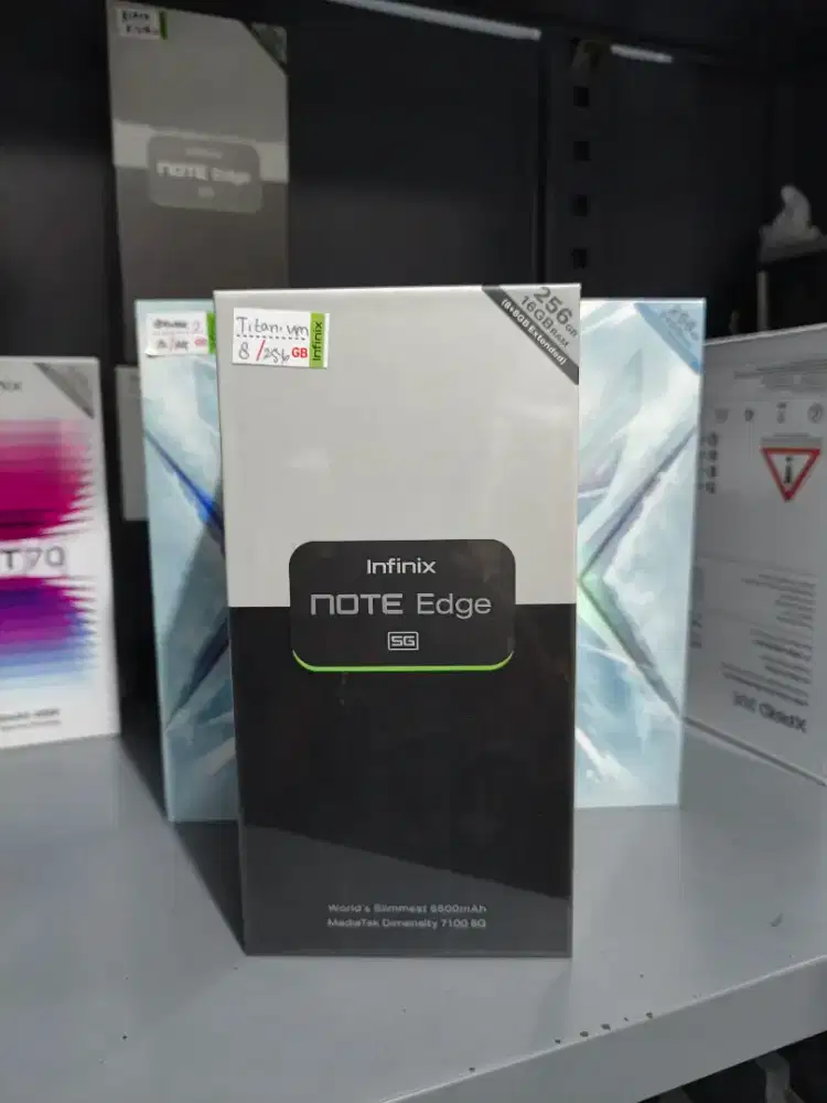 INFINIX NOTE EDG 8/256 NEW SEGEL