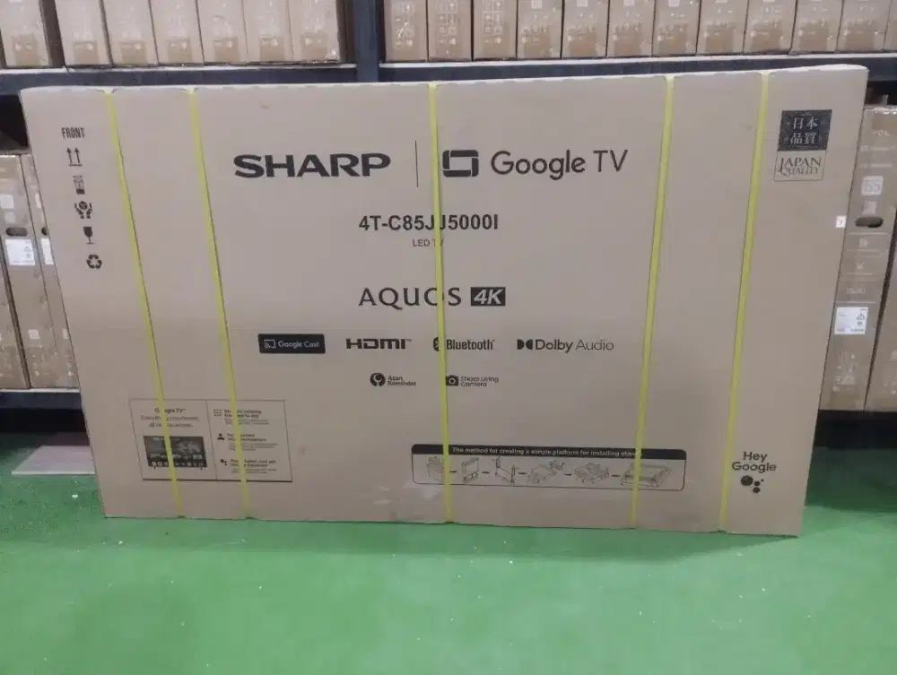 LED TV GOOGLE TV 4K 85 GARANSI 5 TAHUN