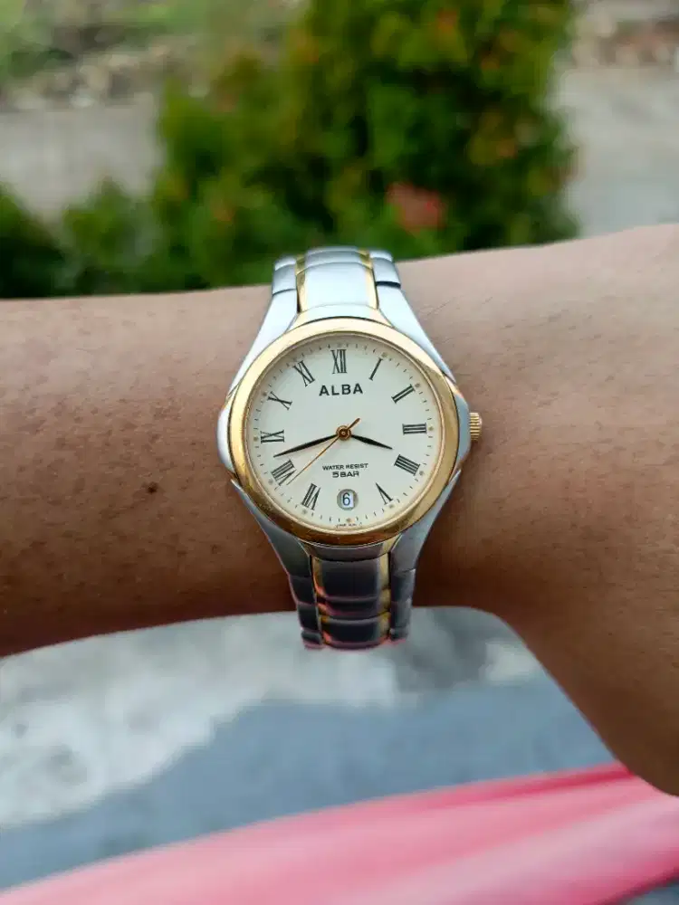 JUAL JAM TANGAN ORIGINAL ALBA WITH BOX